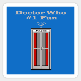Number 1 Doctor Who Fan Magnet